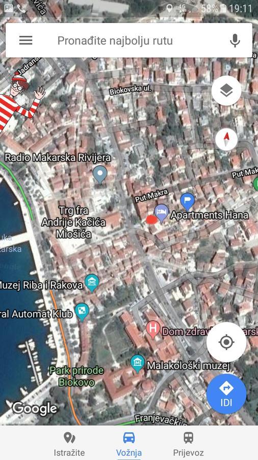 Apartments Hana Μακάρσκα Εξωτερικό φωτογραφία